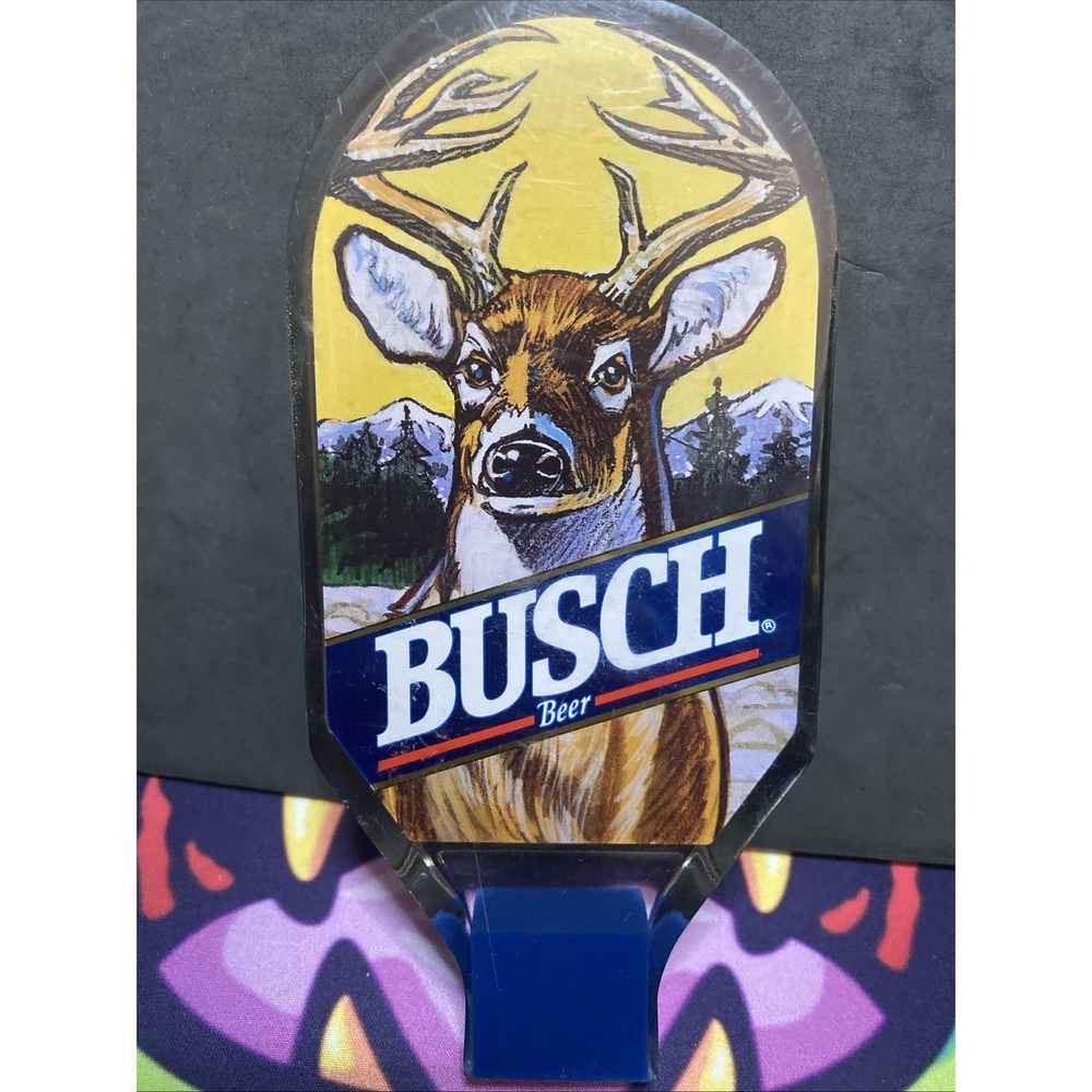 Vintage Rare Busch Whitetail Buck Deer Beer Tap 6.5" Nice